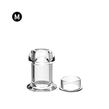 Acrylic Hollow Tunnel Butt Plug with cap Butt Plug Scandals